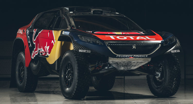  2016 Peugeot 2008 DKR Shows Its Racing Livery
