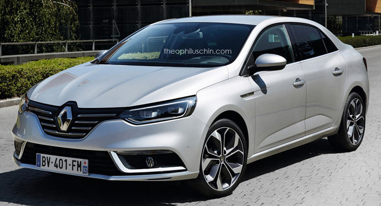  Next-Gen Renault Fluence Sedan Envisioned