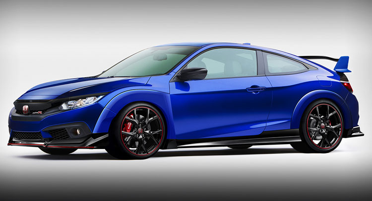 New Honda Civic Coupe Gets Dressed In Type R Livery
