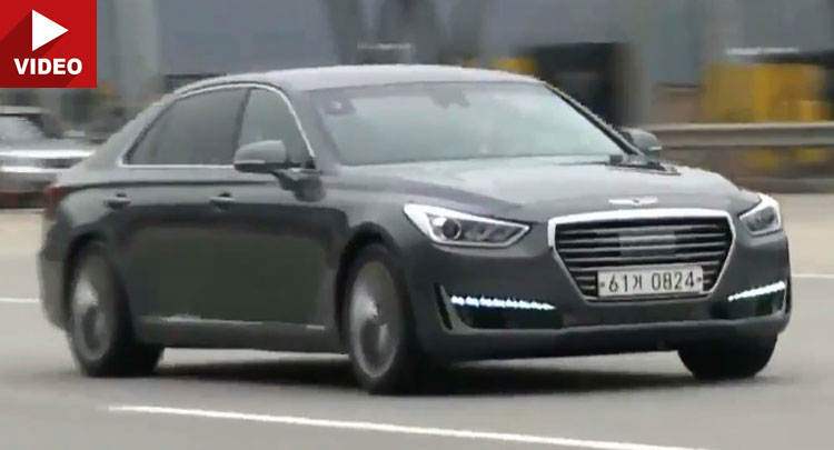  Here’s More Of The 2017 Genesis G90