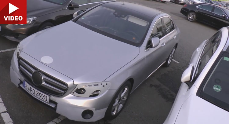  Next Mercedes-Benz E-Class Shows More Flesh In Latest Spy Video