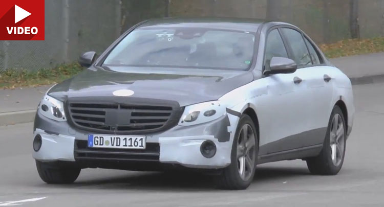  New Mercedes E-Class Drops By In Yet Another Spy Film