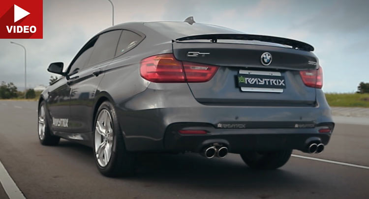  BMW 320i GT Sounds Wicked With Armytrix Exhaust System