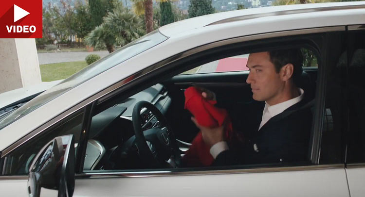  Lexus Hooks Up With Hollywood Star Jude Law To Promote New RX
