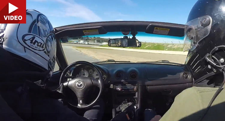  Student Manages Epic 360-Degree Recovery At Laguna Seca
