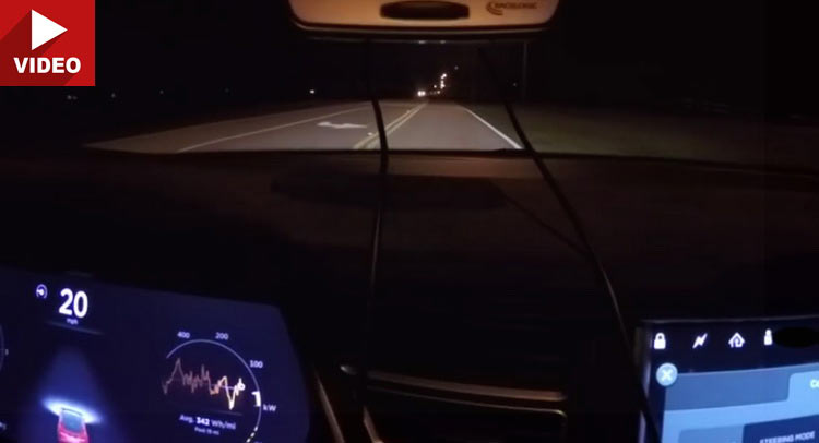  Owner Tries Out Tesla Model S P90D’s New Launch Mode