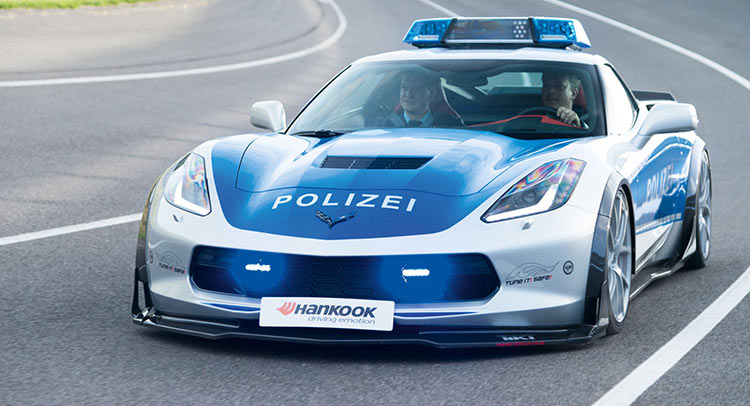  Tikt Corvette C7 Stingray Police Vehicle For Essen