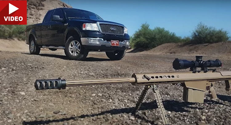  Can A 50 Caliber Bullet Stop A Ford’s Running V8?