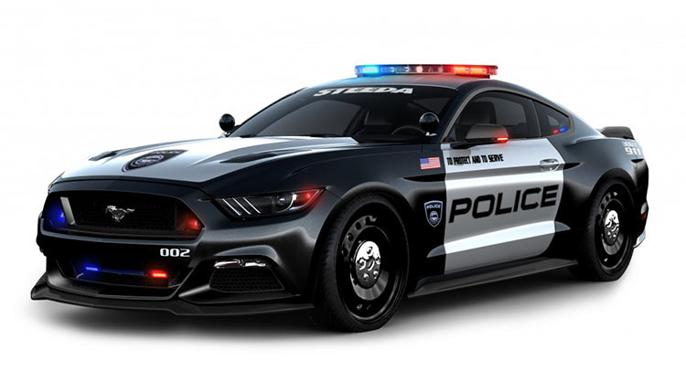  We Won’t Mind Seeing These Mustang Police Interceptors On The Streets