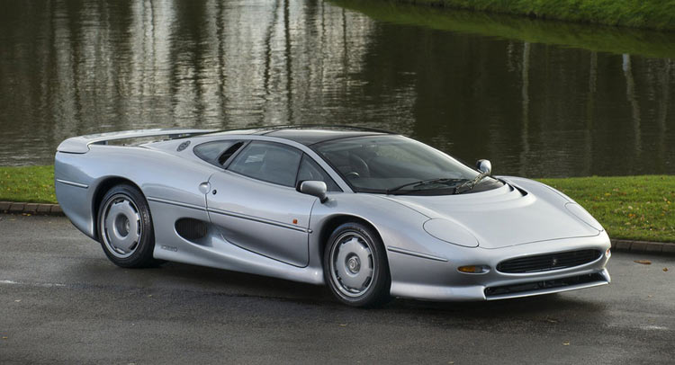  Stunning Silver Jaguar XJ220 Available For Purchase In The UK