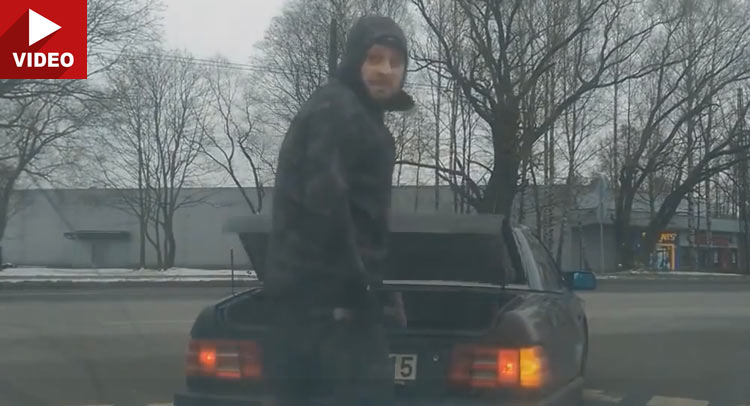  Latvian Road Rage Shows Different Use For Hammer
