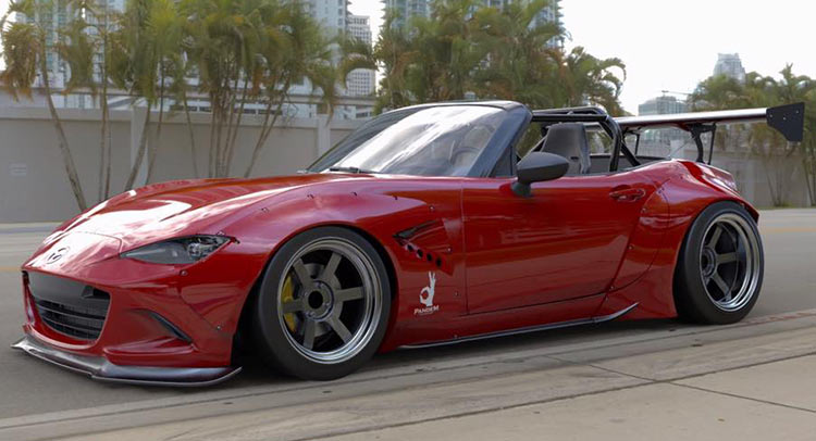  New Mazda MX-5 Gets Wide-Body Kit From TRA-Kyoto