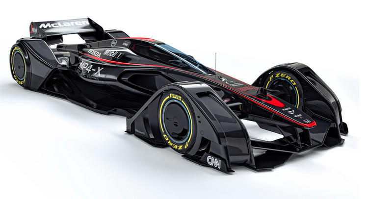  McLaren MP4-X Is A Shape-Shifting Formula 1 Concept [w/Video]