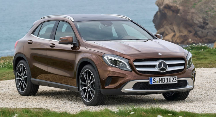  Mercedes-Benz GLA Receives Upgrades For 2016 In The U.S.