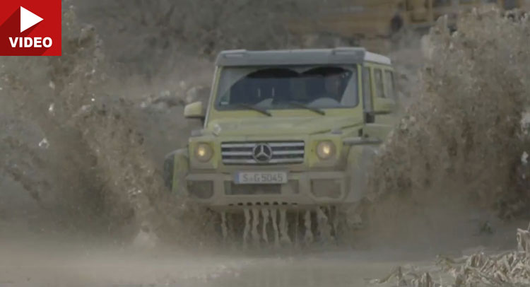  Mercedes-Benz G500 4×4 Shows Its Off-Road Capabilities In New Promo