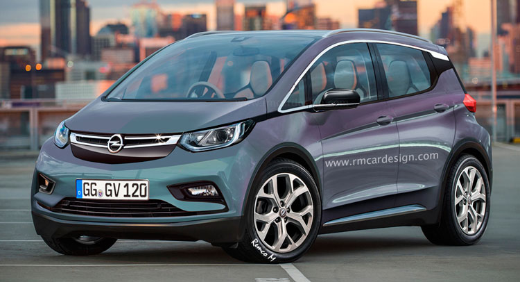  Opel’s Answer To The BMW i3 Imagined As A Rebadged Chevy Bolt