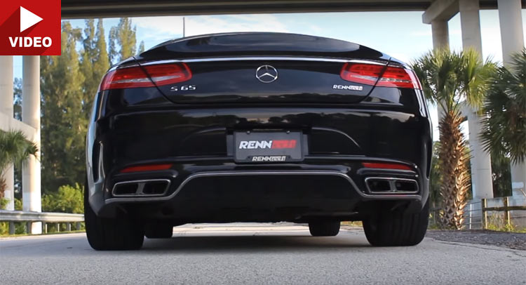  Blacked-Out Renntech Mercedes S65 AMG Coupe Is Truly Glorious