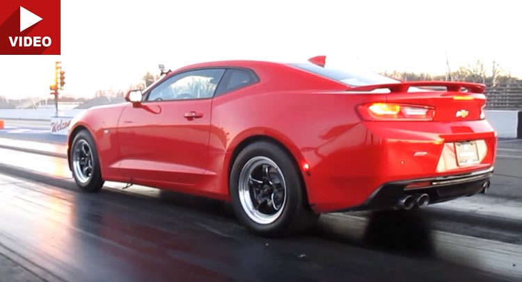  2016 Camaro SS Rockets Down The 1/4 Mile In 10.6 Seconds With Nitrous