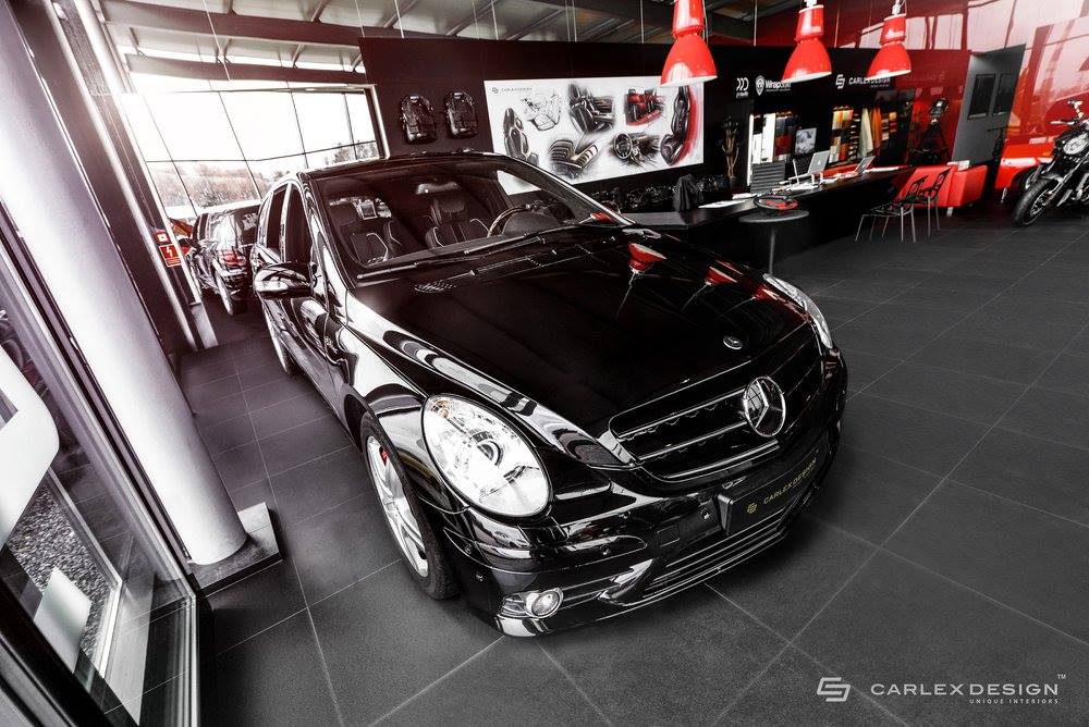 Mercedes-Benz R63 AMG Gets Unique Interior From Carlex Design | Carscoops