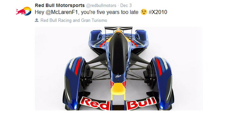  Red Bull Pokes Fun At McLaren Over MP4-X Concept