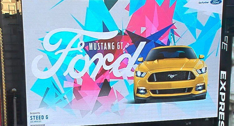  Ford Asking Consumers To Design Digital Billboards For Major US Cities