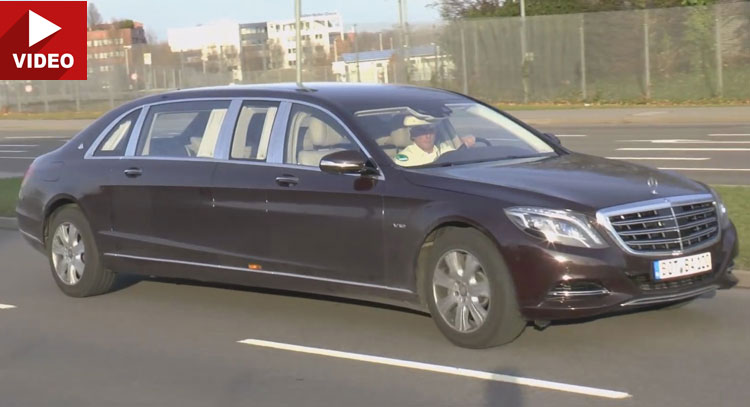  New Mercedes-Maybach S600 Pullman Is Larger Than Life On The Road