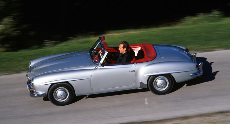  Classic Mercedes W121 190 SL Now Eligible For Entering The Mille Miglia