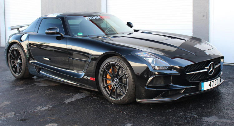  Mercedes-Benz SLS AMG Black Series By RENNtech Will Scare Off Italian Exotics