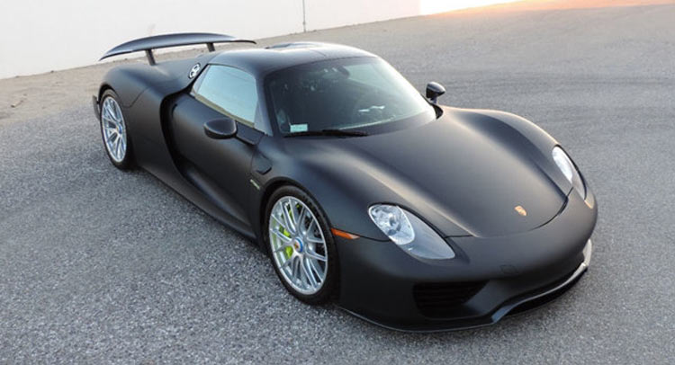  Bare Carbon Fiber Porsche 918 Spyder For Sale In California