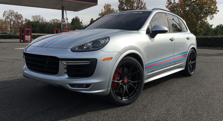  Vorsteiner’s Company Car Is A Martini-Livered Cayenne GTS