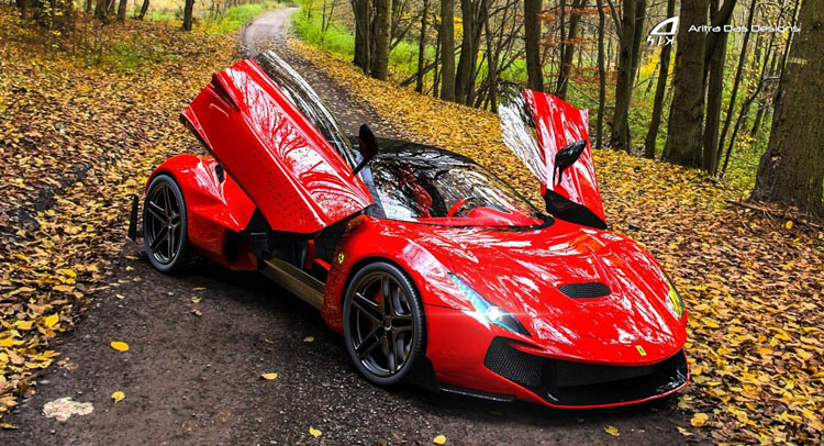 Ferrari Zenyatta Is A Designer’s Vision For A New Hypercar