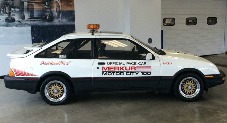 You Can Now Own A 1986 Mercury XR4Ti Pace Car, America’s Version Of The Ford Sierra