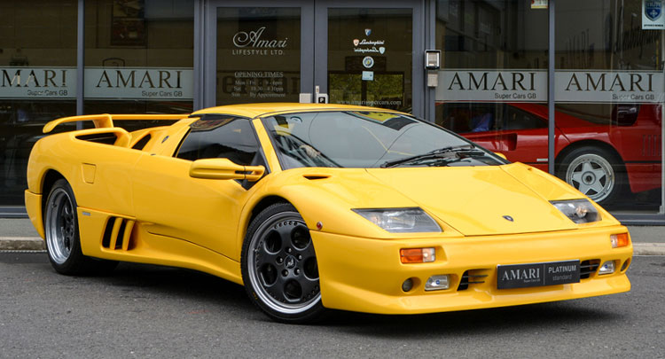  Celebrity Owned Lamborghini Diablo VT Roadster For Sale