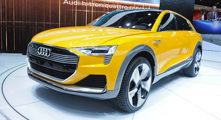  Audi To Focus On Electric And Fuel Cell E-Tron Vehicles