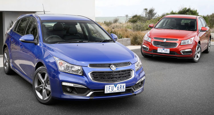  Holden Adds Z-Series And SRi-Z To Refreshed Cruze Lineup