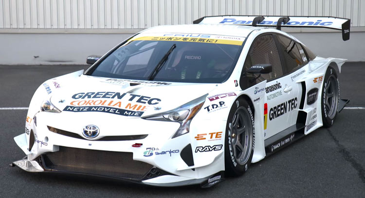 Mental 2016 Toyota Prius GT300 Racecar Debuts At Tokyo