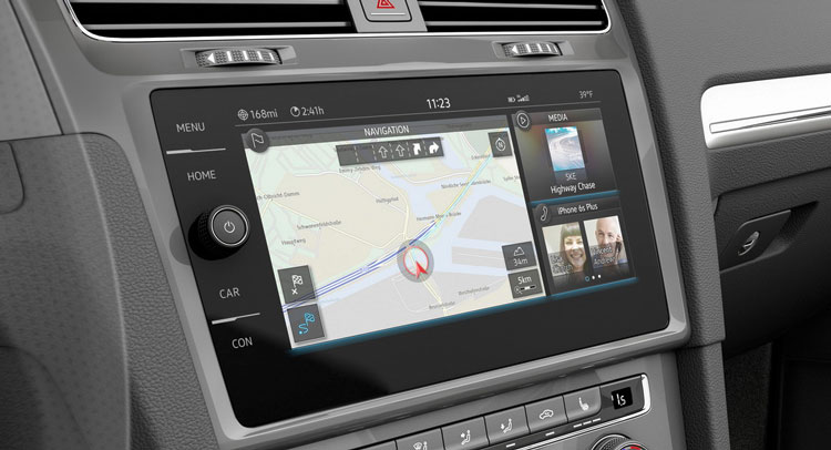 VW Previews Next-Gen Infotainment Technology At CES With E-Golf Touch