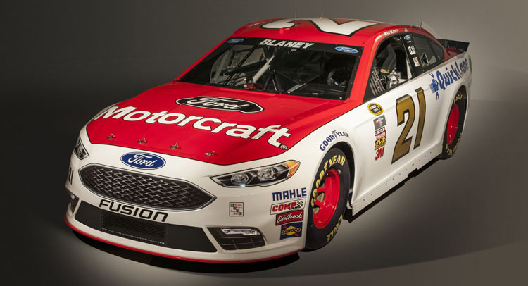 Ford Channels Facelifted 2017 Fusion Into New NASCAR Entrant