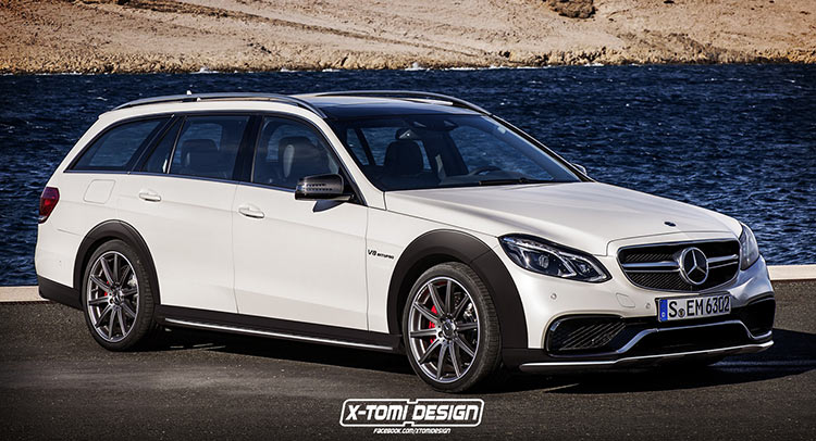 Mercedes-AMG E63 Estate Envisioned As An Audi RS6 Allroad Rival