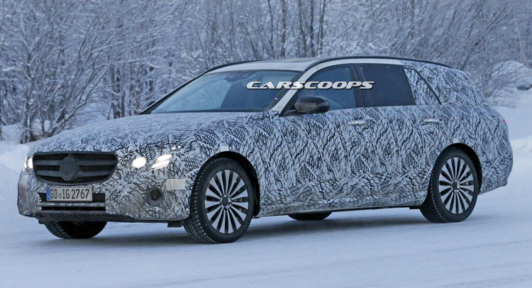  Spied: Mercedes Boots Up New 2017 E-Class With Wagon Model