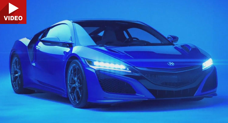 Acura Shows NSX Super Bowl Commercial, Announces Online Configurator