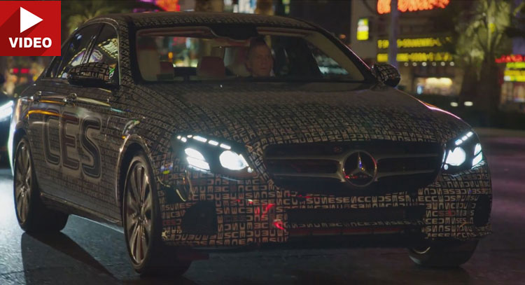  Mercedes-Benz’s New 2017 E-Class Arrives In Las Vegas For CES