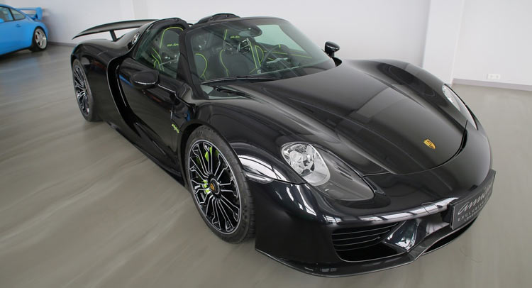 This Matte Black Porsche 918 Spyder Has 2,900 Miles And A $1.29 Million  Asking Price (Updated)