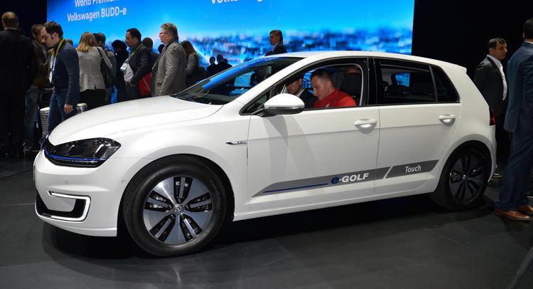  VW e-Golf Touch Shows Off Tech At CES