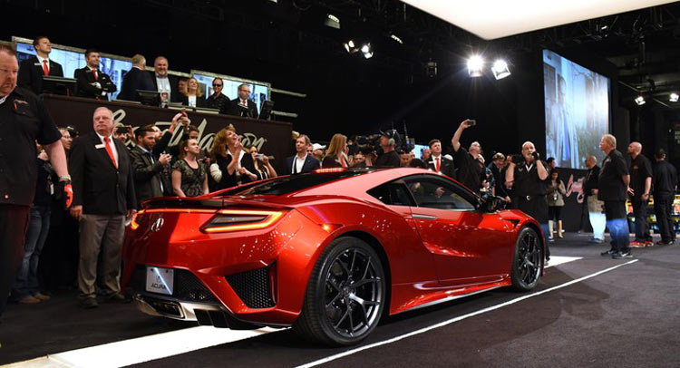  First 2017 Acura NSX Sells For $1.2 Million At Auction