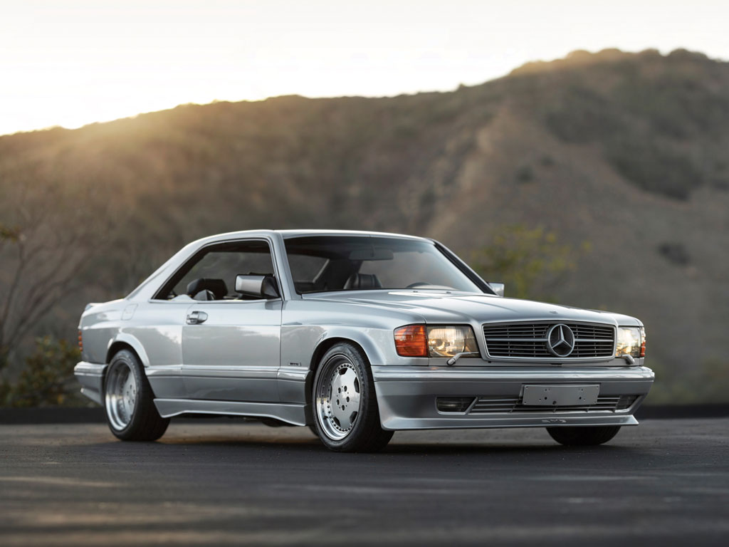 Ultra Rare Mercedes 560 Sec Amg Wide Body 6 0 Up Is A Steal Carscoops