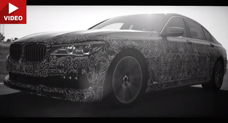 Alpina Teases Upcoming B7 Based On New BMW 7-Series
