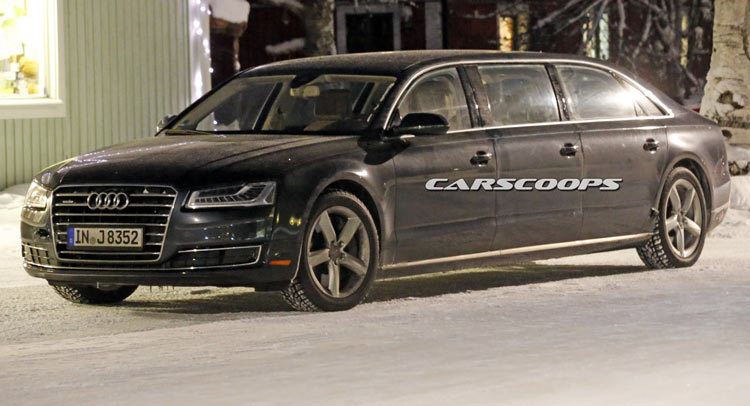 Is Audi Targeting Maybach With 6-Door A8 Stretch Limo?