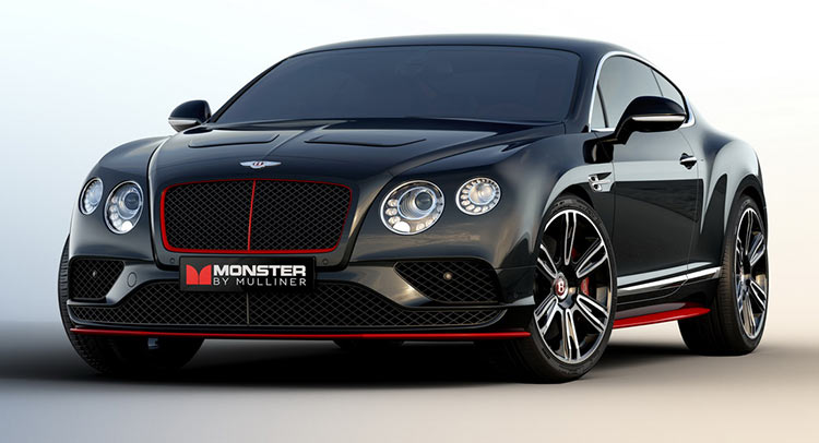  Bentley And Monster Create Bespoke Continental GT For CES 2016