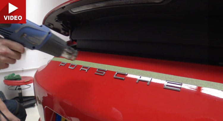  Replacing ‘Porsche’ Inscription On 2016 911 Looks Quite Simple